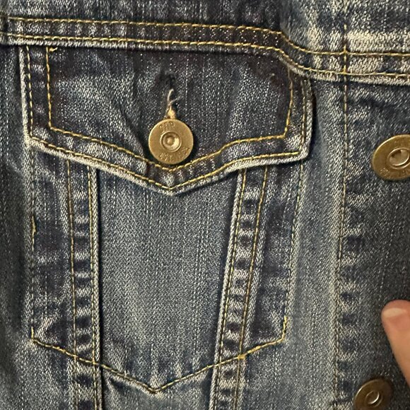 Gap Kids Girl's Denim Jacket, Size L (10) - Picture 4 of 9